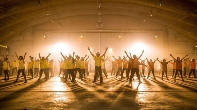 A group dance to classical music from the Ten Pieces film