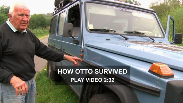 Gunther Holtorf and his Mercedes 'Otto'