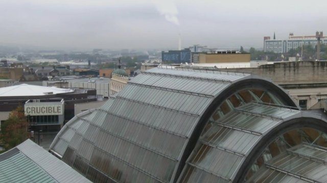 View over Sheffield
