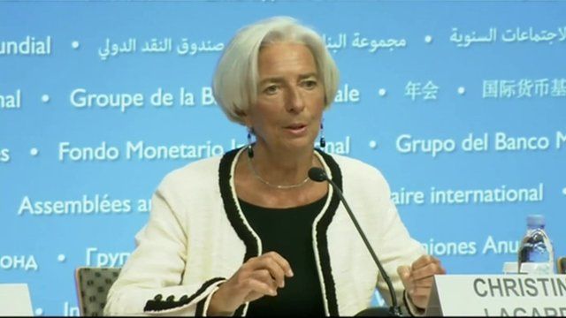 IMF head Christine Lagarde