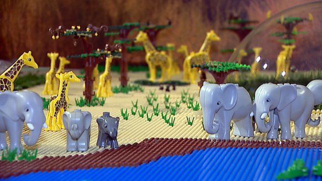 Lego exhibit