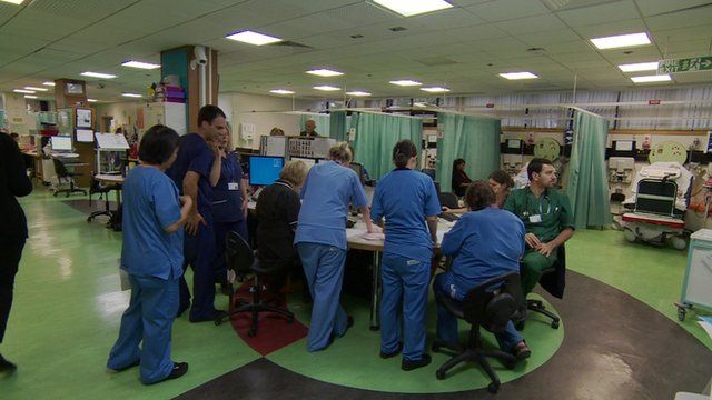 An accident and emergency unit