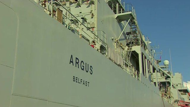 The Royal Fleet Auxiliary Argus