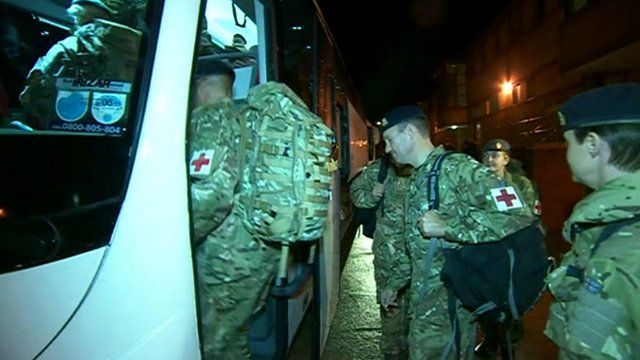 Army medics board coach