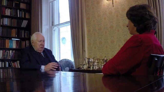 Roy Hattersley with Jo Coburn