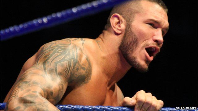 Wrestler Randy Orton