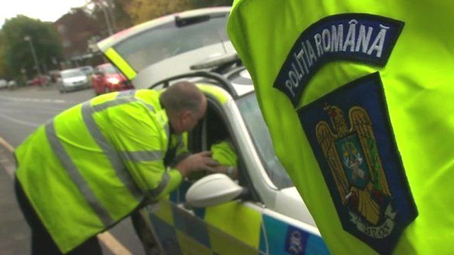 Police officers of Operation Trivium
