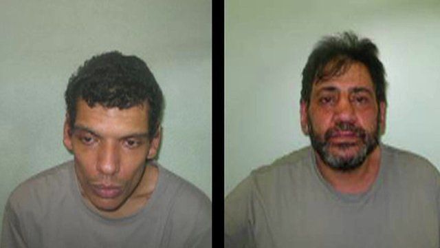 Philip Spence (left) and Thomas Efremi
