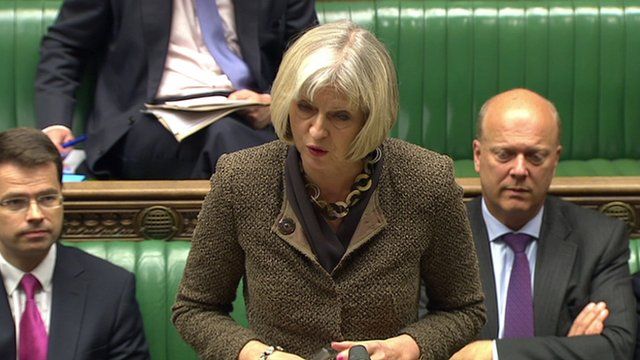 Theresa May in the