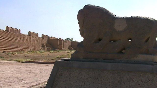 Ancient Babylon 'under threat' from Islamic State - BBC News