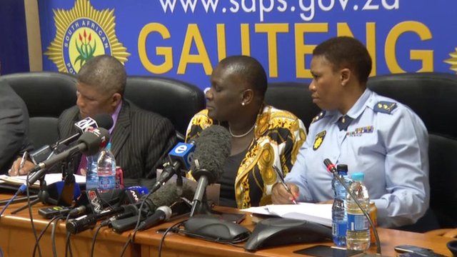 South African police