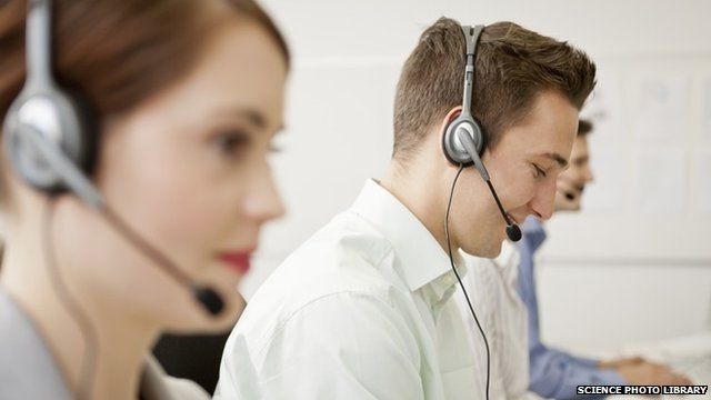 Call centre workers