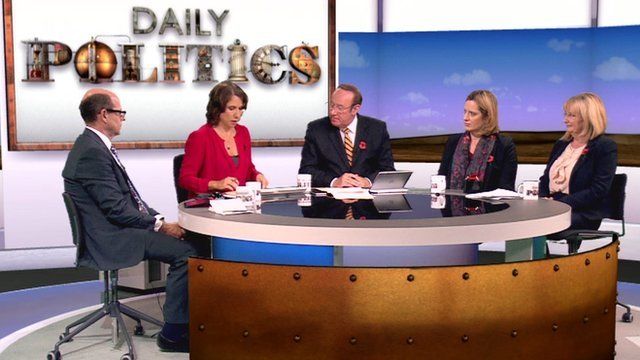 Nick Robinson, Jo Coburn, Andrew Neil, Amber Rudd and Margaret Curran