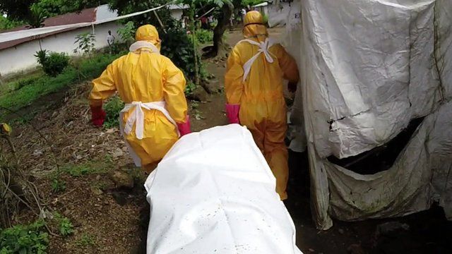 Body collectors fetch Ebola victims n Sierra Leone