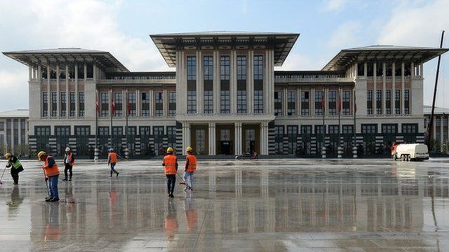 Turkey's Ak Saray, Ankara - file pic