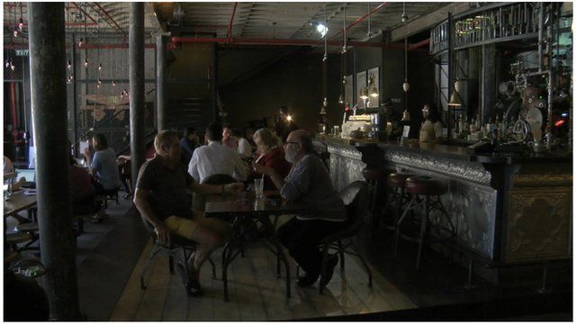 South Africa steampunk cafe