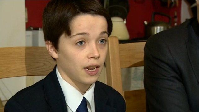 Paul Harris, school pupil