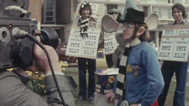 Silly Party candidate Jeremy Fox makes the most of his fair share of election coverage