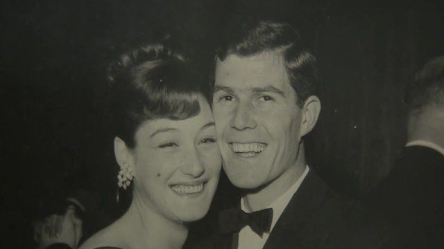 Gillian Wombwell with her husband Det Con David Wombwell