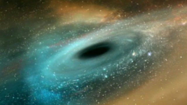 A black hole