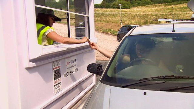 Toll booth