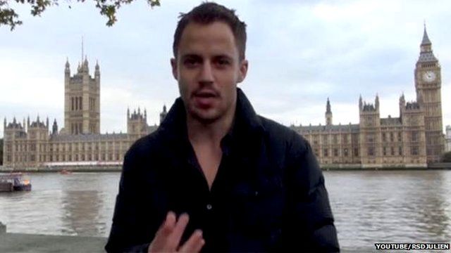 YouTube screen-grab of Julien Blanc