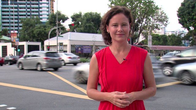 Charlotte Glennie in Singapore