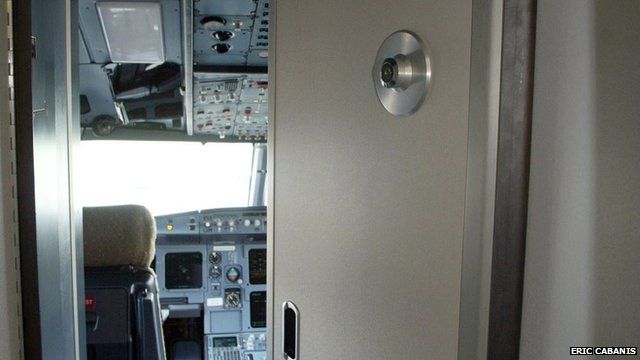 How Pilots Operate The Cockpit Door On A Commercial Jet Bbc News