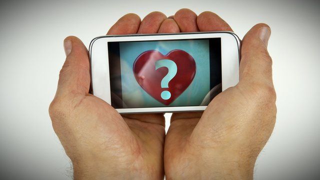 Picture of iphone with heart