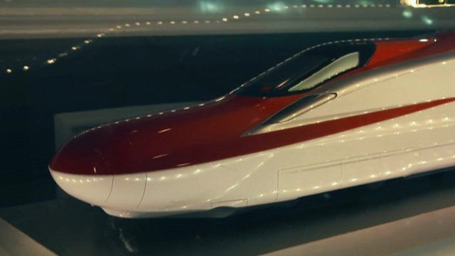 Japanese bullet train