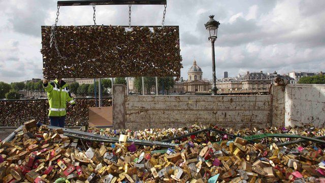locks which have been removed