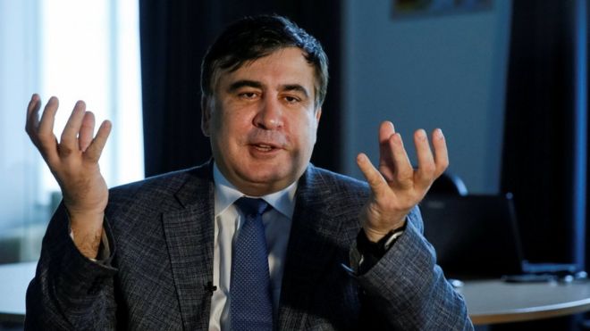 Саакашвили заплатил штраф за незаконное пересечение границы Украины