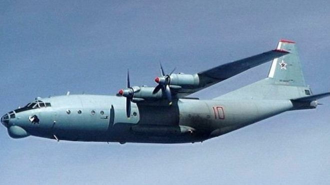 சிரியாவில் விபத்துக்குள்ளான ரஷ்ய விமானம்: 32 பேர் பலி