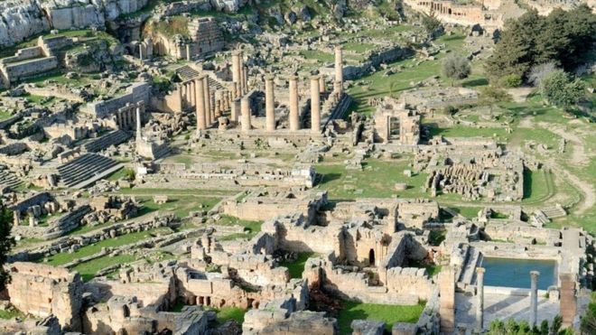 Las ruinas de Cirene