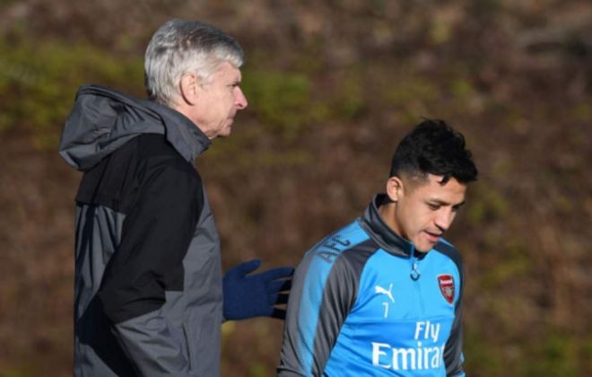 Buriani Alexis: Wenger na Sanchez katika mazoezi huenda ni ya mwisho