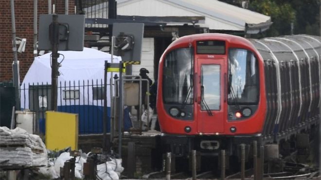 Image result for British Police Make Sixth Arrest In Tube Bomb Investigation