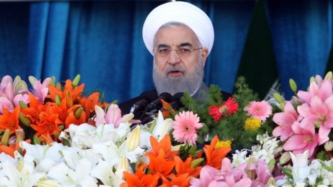 Hassan Rouhani Tehran (18 April 2017)