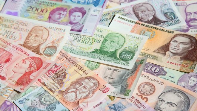 Billetes América Latina