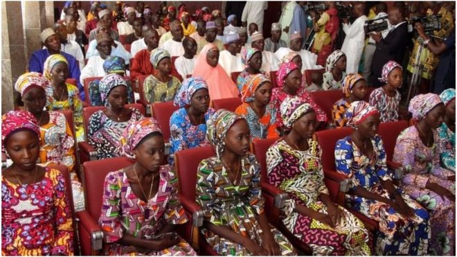 Wasichana 21 walioachiwa huru Oktoba 2016