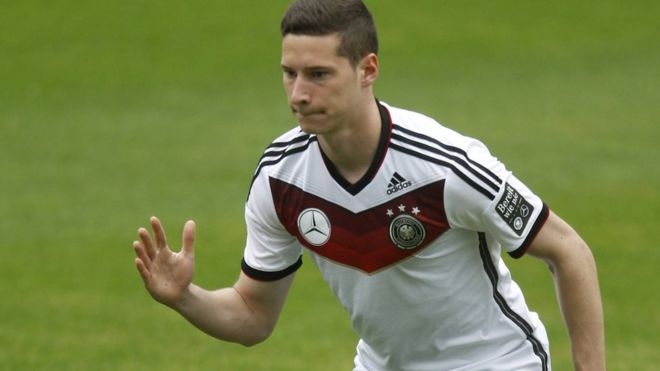 Kiungo wa kati wa Ujerumani Julian Draxler