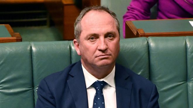 Australian Deputy Prime Minister Barnaby Joyce