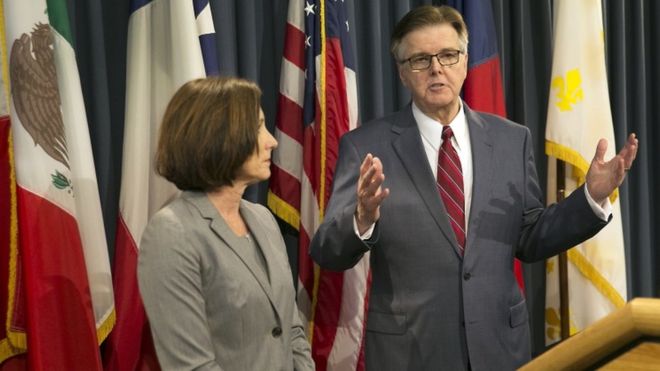 Texas Lt Gov Dan Patrick and Senator Lois Kolkhorst introduced Senate Bill 6 known as the Texas Privacy Act, which provides solutions to the federal mandate of transgender bathrooms, showers and dressing rooms in all Texas schools.