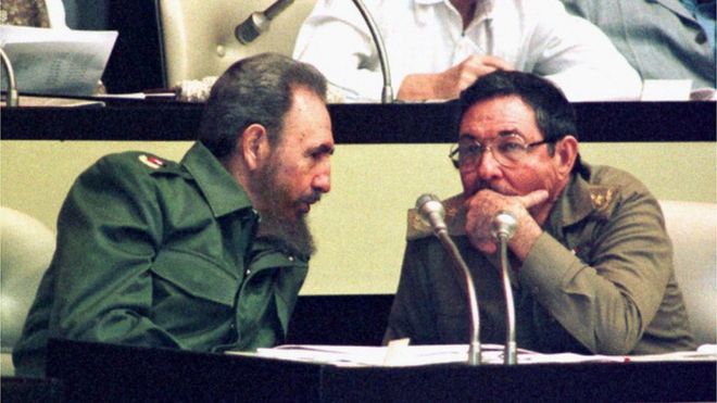 Fidel y RaÃºl Castro
