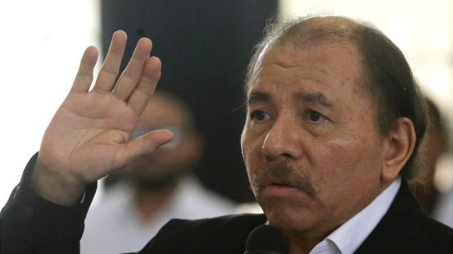 Daniel Ortega en el diálogo nacional