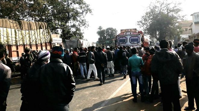 Angry crowds in Jharkhand
