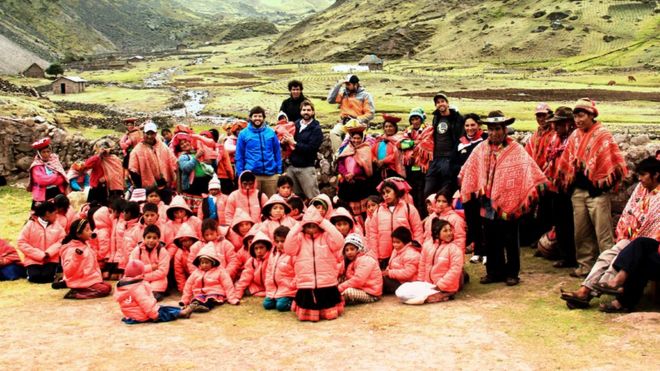 Niños en Perú