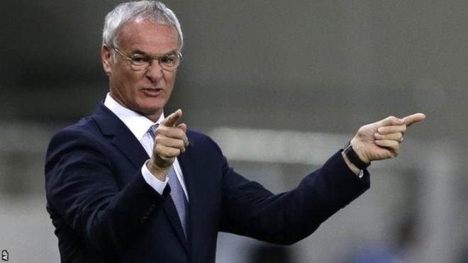 Aliyekuwa meneja wa Leicester Claudio Ranieri