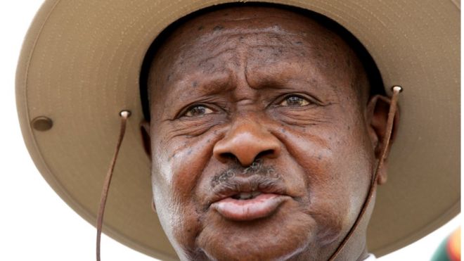 Президент Йовери Мусевени