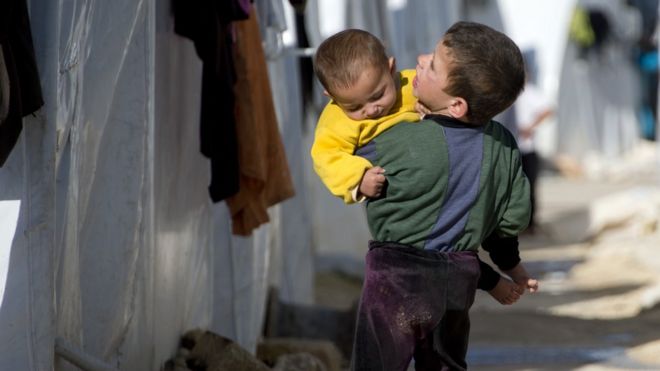 Syrian refugees (file photo)