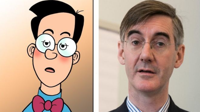 Walter the Softy and Jacob Rees Mogg